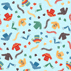 QT Fabrics- Winter Forest Friends