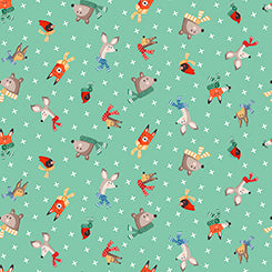QT Fabrics- Winter Forest Friends