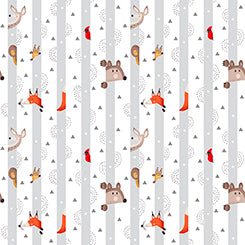 QT Fabrics- Winter Forest Friends