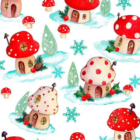 QT Fabrics - Gnome for the Holidays