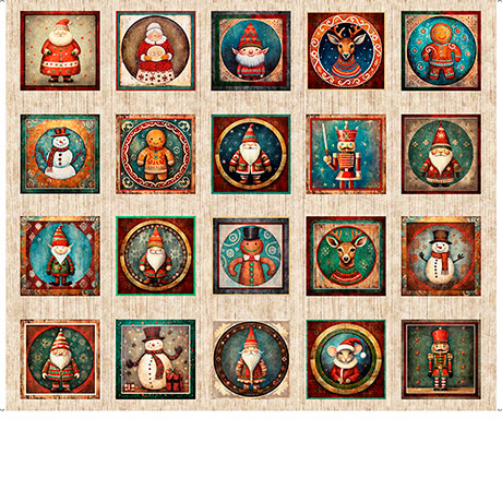 QT Fabrics - Santa's Workshop