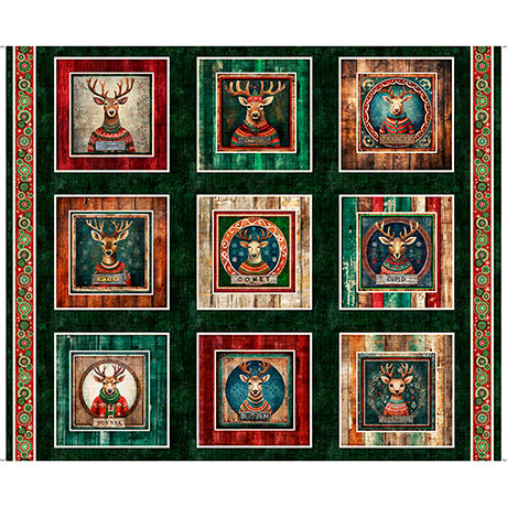 QT Fabrics - Santa's Workshop