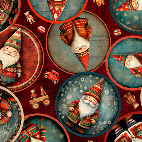 QT Fabrics - Santa's Workshop