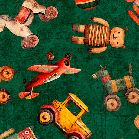 QT Fabrics - Santa's Workshop