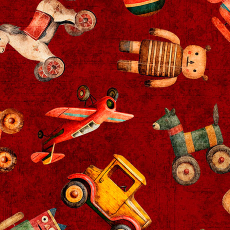 QT Fabrics - Santa's Workshop