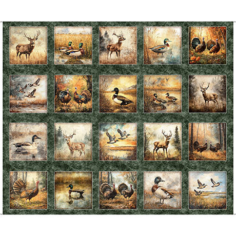 QT Fabrics - Forest, Field, & Stream