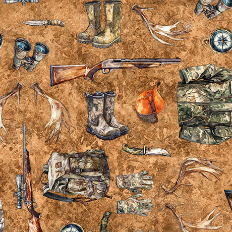 QT Fabrics - Forest, Field, & Stream