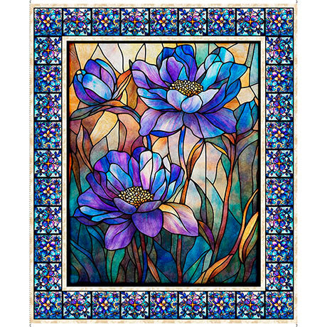QT Fabrics - Mosaic Blooms