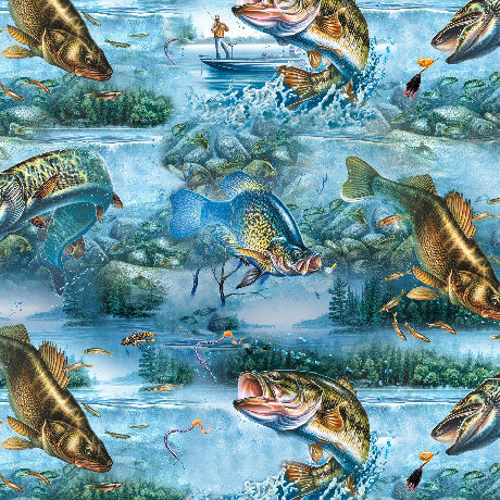 QT Fabrics - The Lure of Fishing