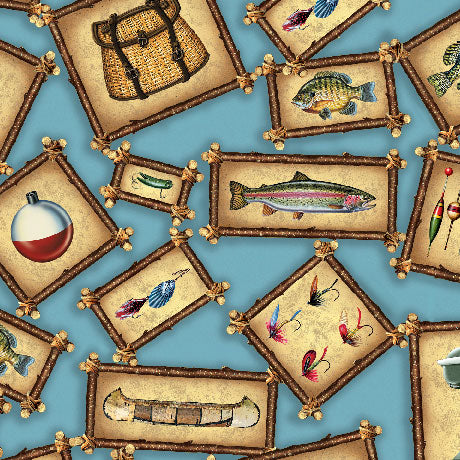 QT Fabrics - The Lure of Fishing