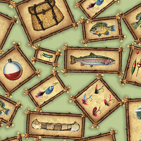 QT Fabrics - The Lure of Fishing