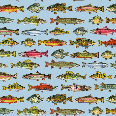 QT Fabrics - The Lure of Fishing