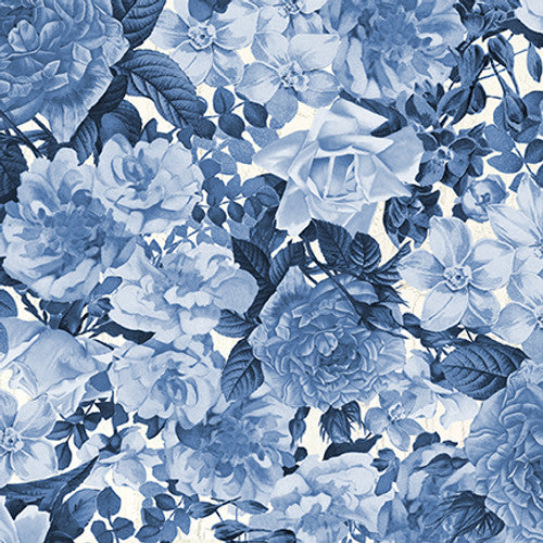 Blank - English Blue & White