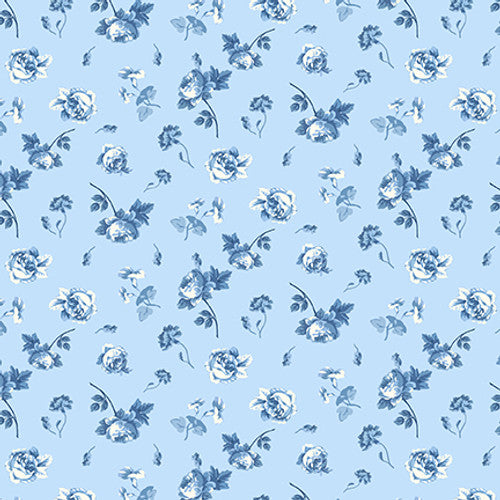 Blank - English Blue & White
