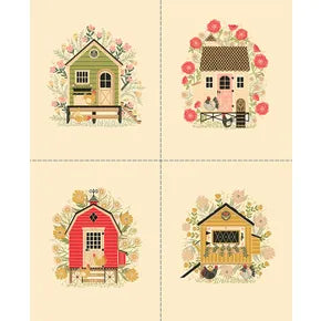 Moda Fabrics - The Henhouse by Gingiber