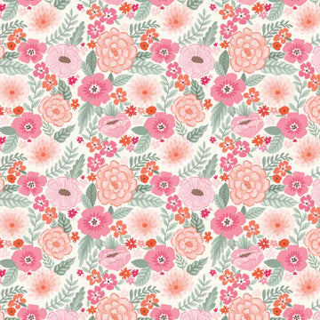 Camelot Fabrics - Blooming Hearts Collection