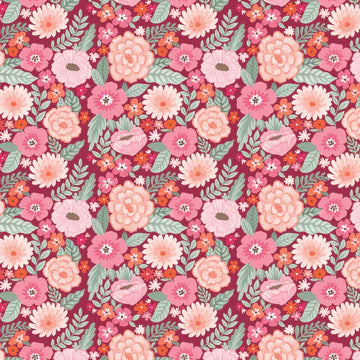 Camelot Fabrics - Blooming Hearts Collection