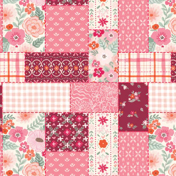 Camelot Fabrics - Blooming Hearts Collection