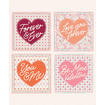 Camelot Fabrics - Blooming Hearts Collection