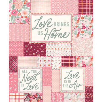 Camelot Fabrics - Blooming Hearts Collection