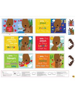 Studio-E Fabrics - Huggable & Lovable Panel Books