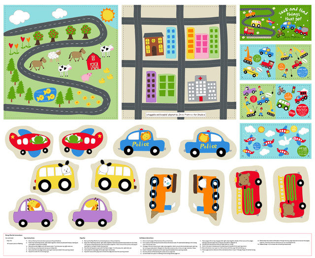 Studio-E Fabrics - Huggable & Lovable Panel Books