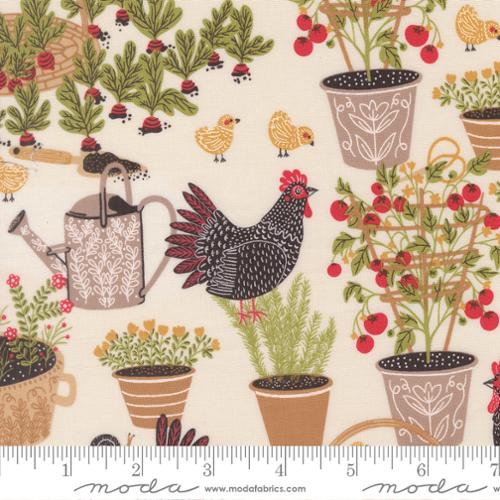 Moda Fabrics - The Henhouse by Gingiber