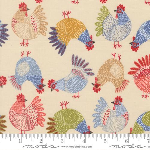 Moda Fabrics - The Henhouse by Gingiber
