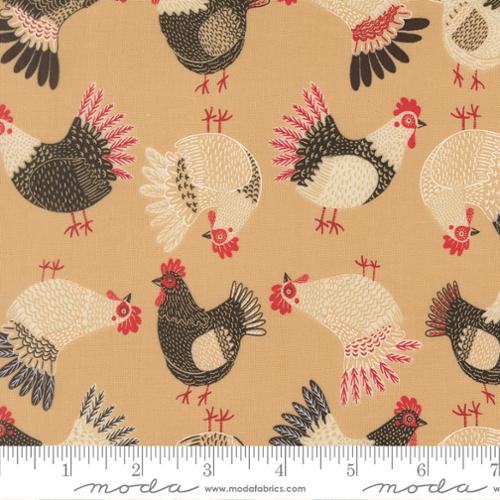 Moda Fabrics - The Henhouse by Gingiber