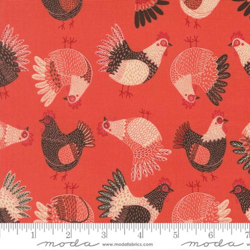 Moda Fabrics - The Henhouse by Gingiber