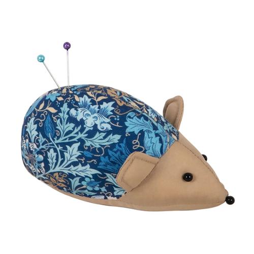 Hobby Gift - Woodblock Floral Hedgehog Pincushion