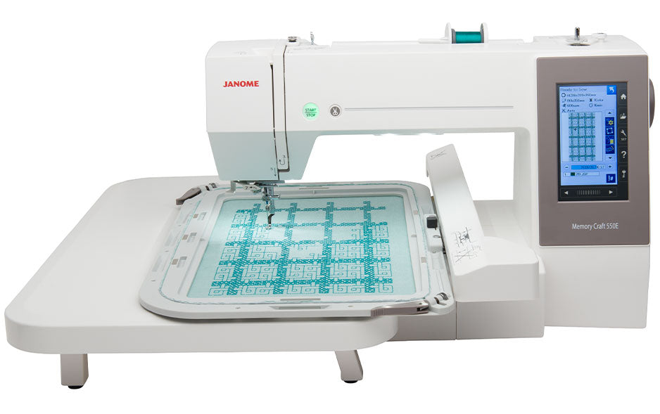 Janome Embroidery Machine - Memory Craft 550E