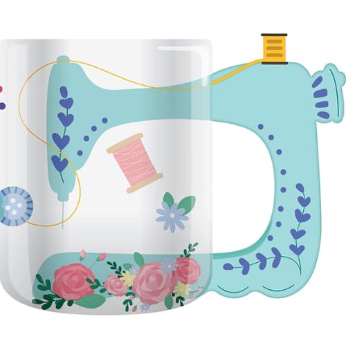 Sewing Machine Mug