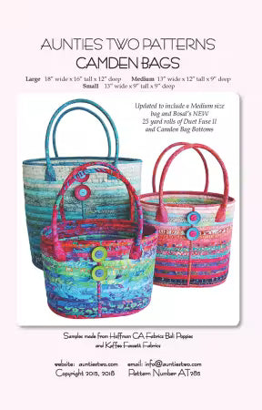 Aunties Two - Camden Bags Bag Pattern
