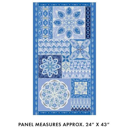 Benartex - Moonlight Serenade - Ruler Panel 24" x 43"