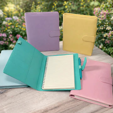 The Quilted Cow - Embossed Folio/Journal with Pen