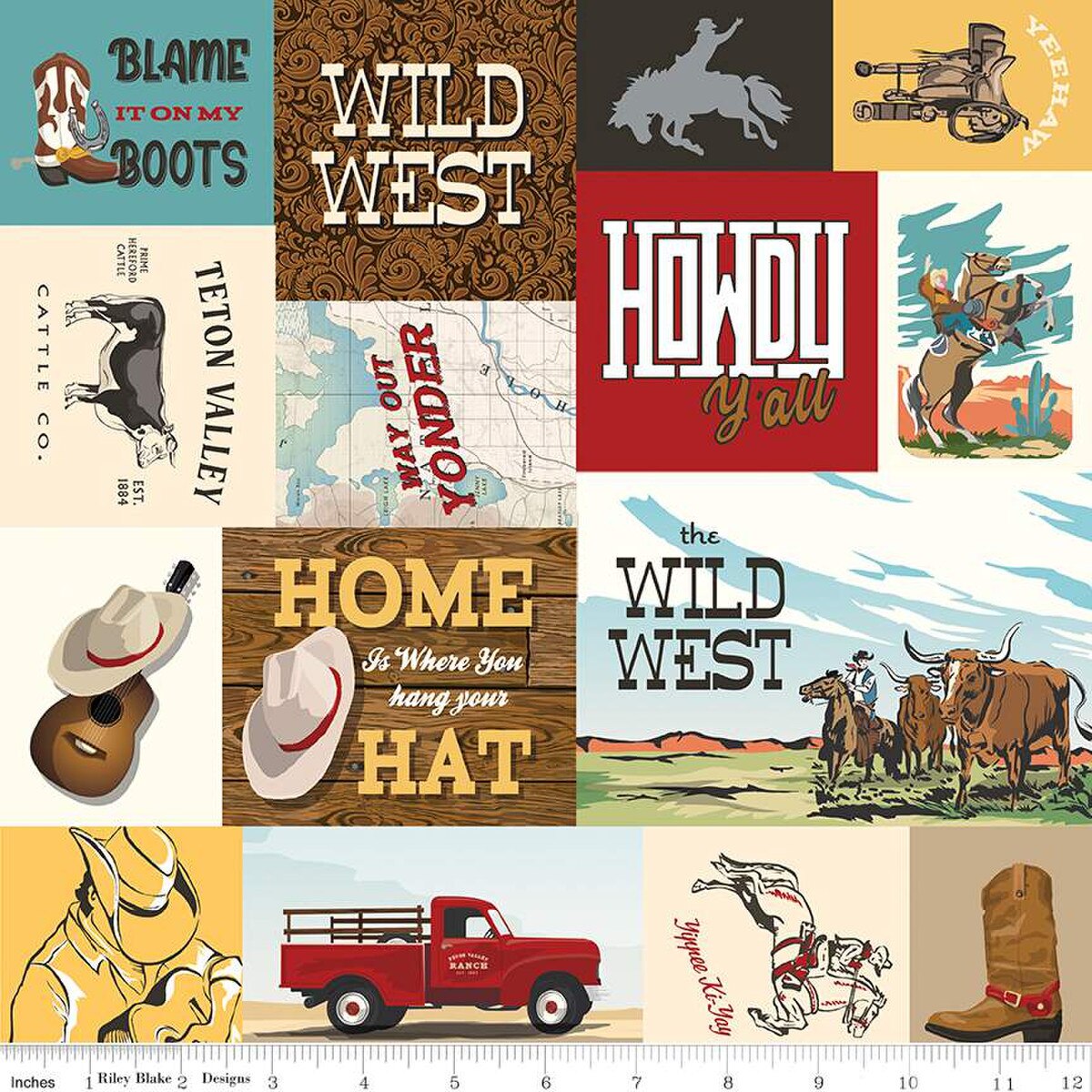 Riley Blake - Cowboys