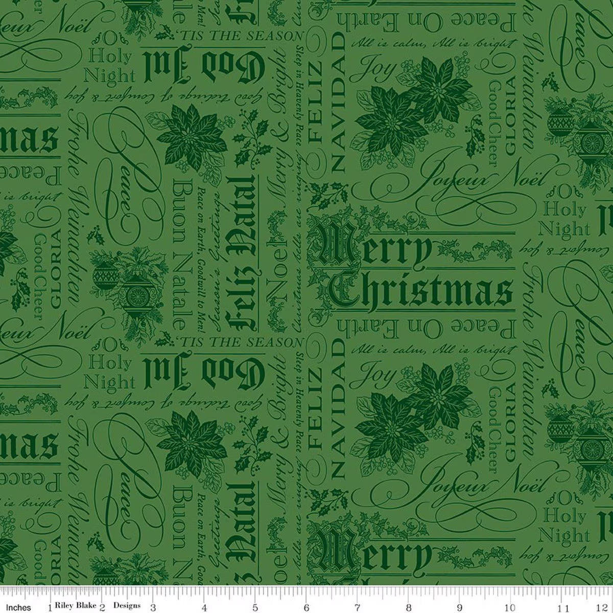 Riley Blake - Poinsettias at Christmas