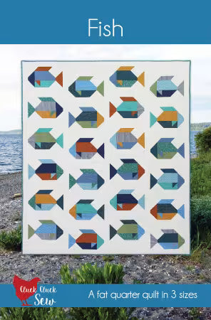 Cluck Cluck Sew - Fish Quilt
