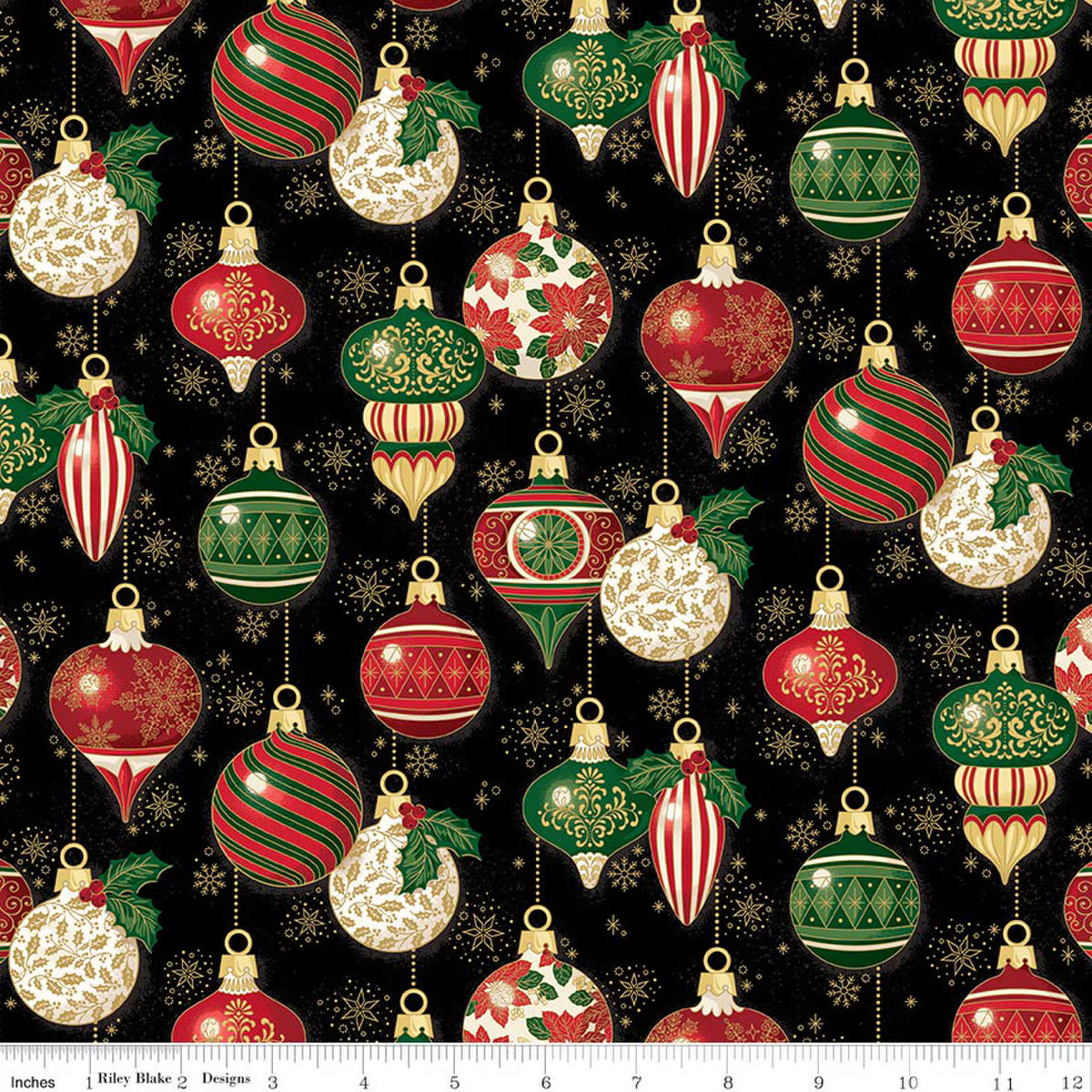 Riley Blake - Poinsettias at Christmas