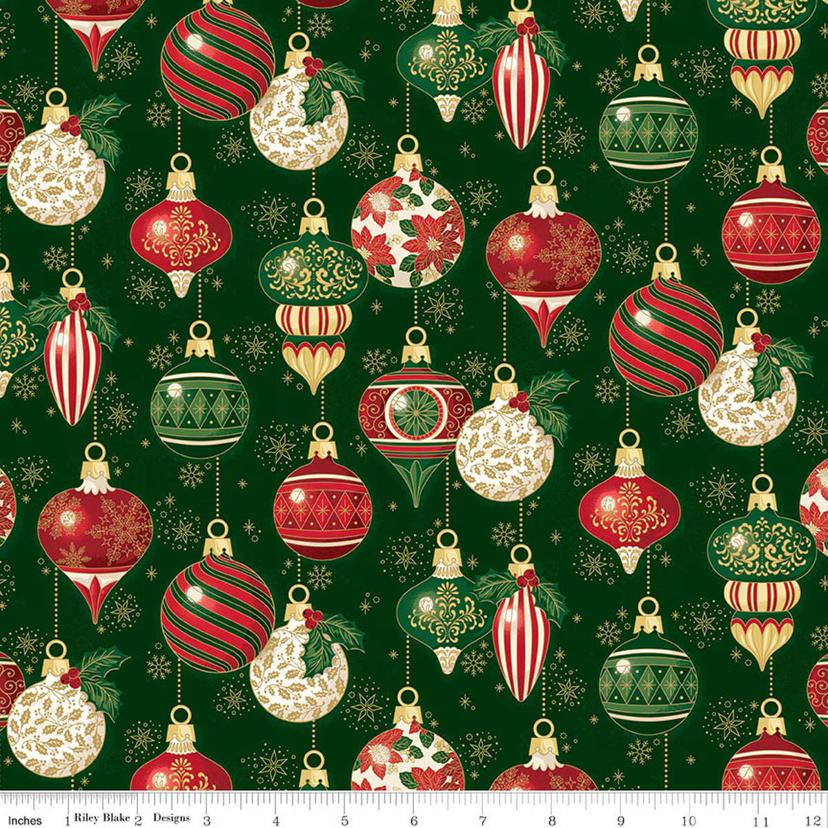 Riley Blake - Poinsettias at Christmas