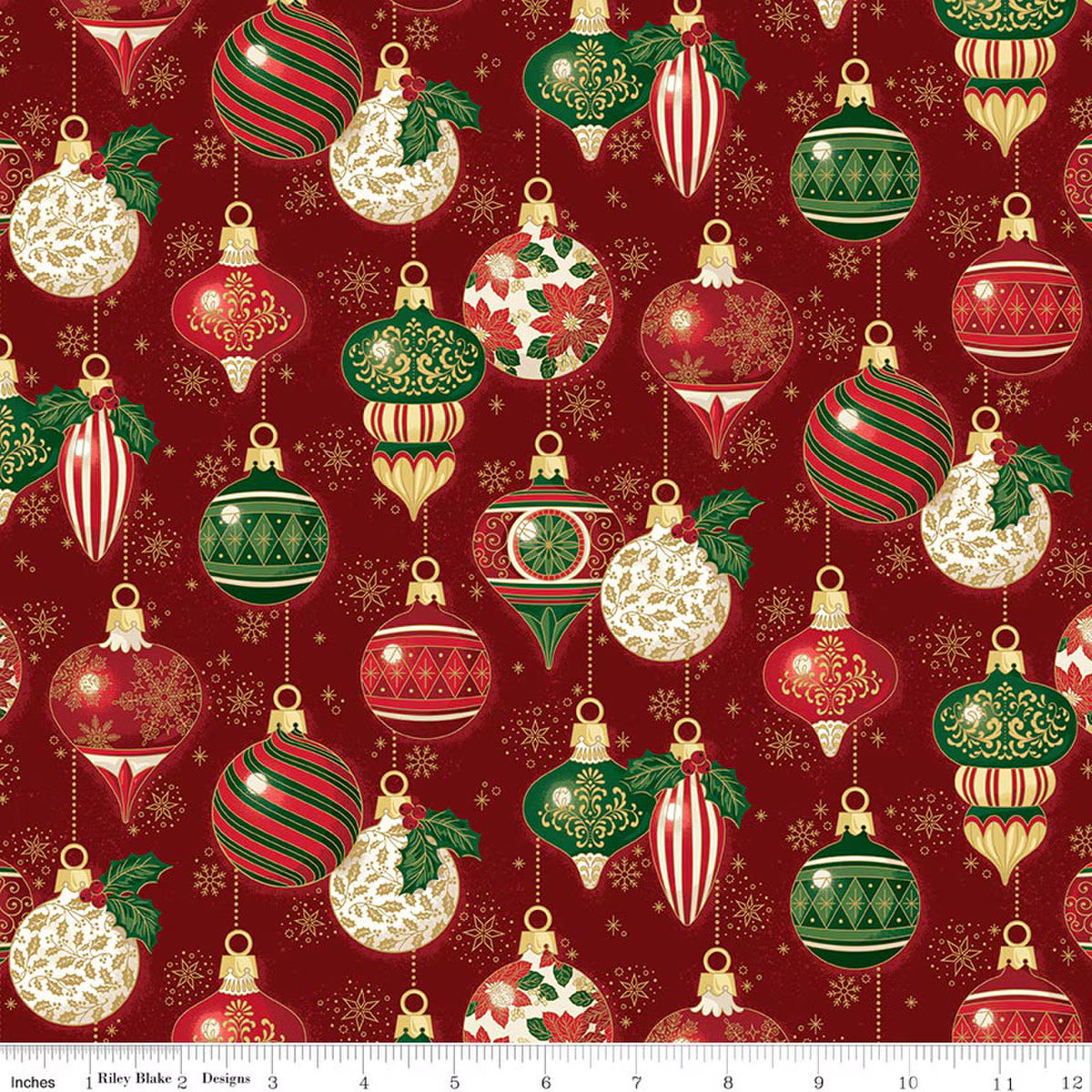 Riley Blake - Poinsettias at Christmas