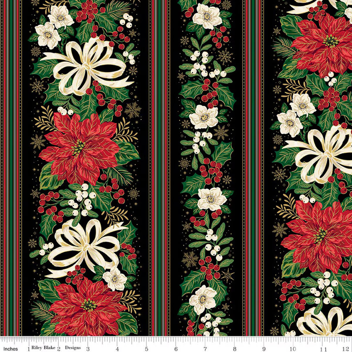 Riley Blake - Poinsettias at Christmas