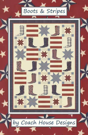 Coach House Designs - Boots and Stripes Quilt