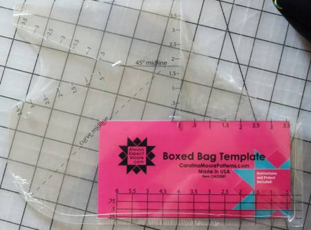 Boxed Bag Template - Carolina Moore - CM22BBT