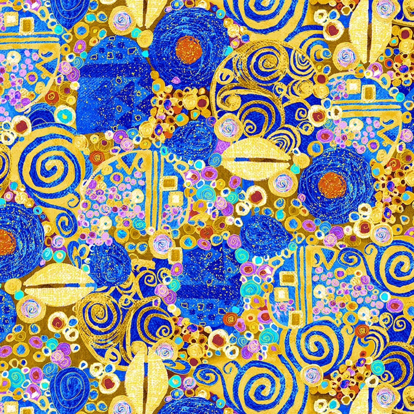 Timeless Treasures - Wing of Gold - Flora