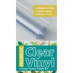 C&T - Premium Clear Vinyl 16"x 1.5"Roll 12 Gauge - CT20301