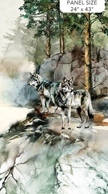 Northcott Fabrics - Lone Wolf