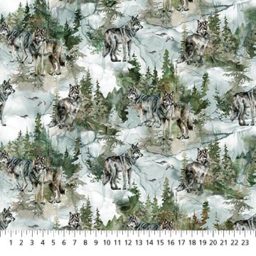 Northcott Fabrics - Lone Wolf
