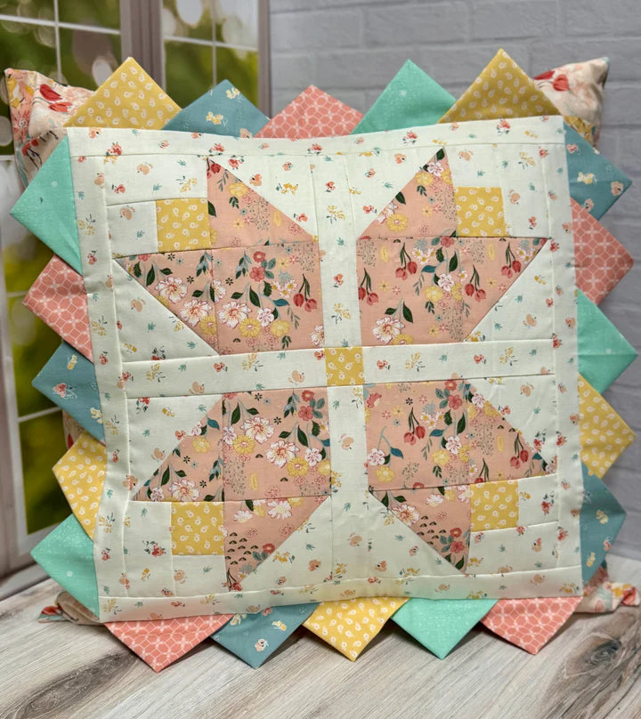 Helpful Heifer Eugenia Garden Pillow